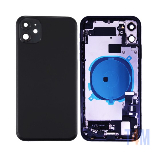 Back Cover with Frame+Flex+Vibrator Apple iPhone 11 Black